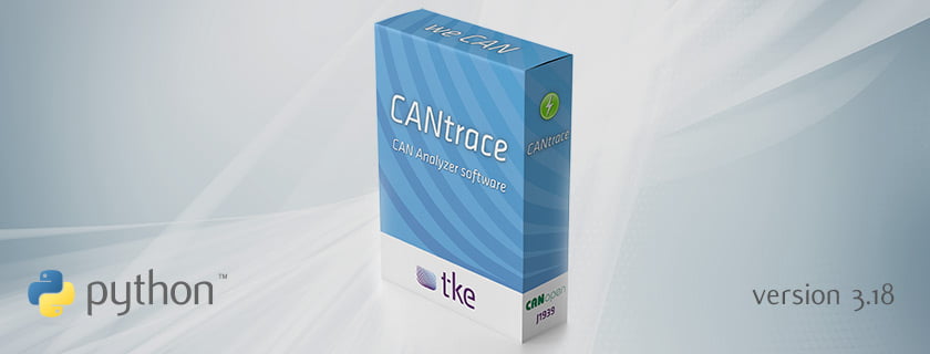 New release CANtrace 3.18 supports now also scripting