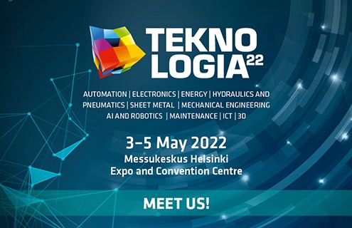 Teknologia 2022 exhibition in Helsinki 3th-5th May