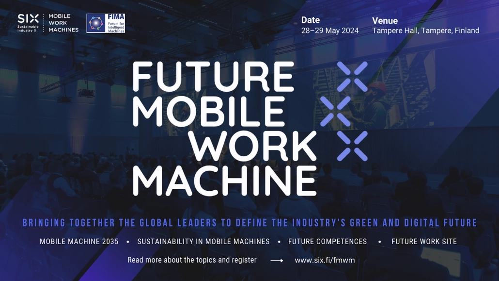 Future Mobile Work Machine is an insightful forerunner event focusing on the future of the non-road mobile machine.